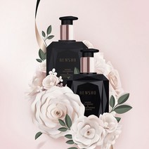 GEMSHO 젬소 두피관리 샴푸300ml or 컨디셔너300ml, 블랙컨디셔너(지성용)