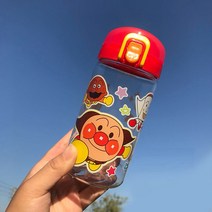 호빵맨 미니보틀 투명 물병, 350ml