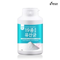 19종 혼합 유산균 생유산균 프로바이오틱스 프리바이오틱스 300g, 19종혼합유산균1개