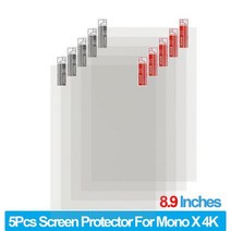 Anycubic Photon Mono X 89 인치 4K LCD 보호 필름 모노 LCD 스크린 보호 필름 용 3D 프린터 화면 보호기