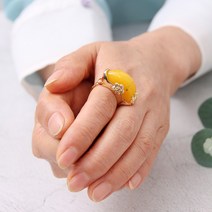 아벤츄린S 옥반지 쌍가락지 비취반지 혼주반지