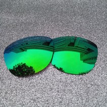 Express교체용 편광 렌즈 For-오클리 프로그스킨s 선글라스 OO9013, Emerald Green - Polarized