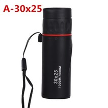 고배율 천체망원경 입문용 천체관측 굴절 달휴대용 강력한 10-300x40 Hd 줌 망원경 고품질 금속 단안 장거, 11 30x25, 11 30x25