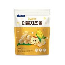 베베쿡, 1개, 베베쿡 더블치즈볼 1봉 (25g)