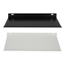 [디디지메이트]델라카사 타공판 악세사리 선반 중 size (300x120mm 블랙), 1개