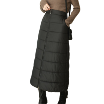 골프 패딩 치마 담요 스커트 롱스커트 랩스커트 방한 겨울 롱치마 여성 빅사 이즈 49