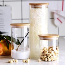 견과류 시리얼 파스타면 원형 보관병 호두보관 깨보관 분쇄원두보관통, 1개, 500ml