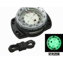 수중 나침반 스쿠버 다이빙 탐색 휴대용 등산 방수 야광, C
