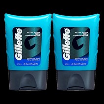 질레트 애프터 셰이브 젤 센서티브 스킨, 2개, 75ml