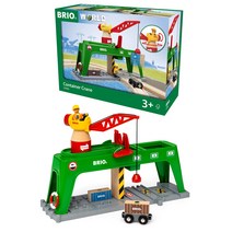 BRIO WORLD (브리오 월드) 컨테이너 크레인 녹색 63399600