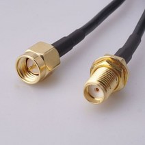 RG316 RG174 케이블 SMA 암-SMA 암 RPSMA-SMA 너트 벌크 헤드 연장 동축 점퍼 피그 테일, RG174 SMA M SMA F_40CM