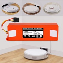 샤오미 치후360 단후이 아이로봇 호환용 2022 Xiaomi Robot Vacuum Cleaner Maintenance Parts Roborock 14, 02 6500mAh