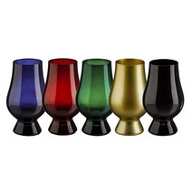 글렌캐런 컬러 위스키잔 양주잔 스탠다드 싱글몰트 글라스, 그린