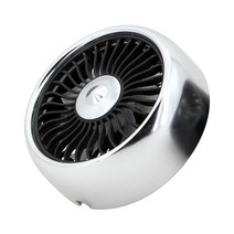카큘레이터 지게차 차박태양열 선풍기 화물차 차량용 환풍기 다기능 12v 전기 자동차 팬 360도 회전 3단 속도 듀얼 헤드 자동차 자동 냉각 공기 순환기 팬 자동차 사무실, 은