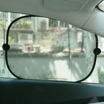 차량 햇빛가리개 4개세트 유리창 뽁뽁이 부착 그늘막