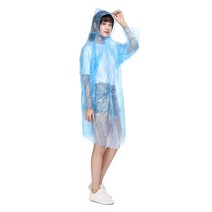 공유 일회용우비 성인용, 10개, 블루
