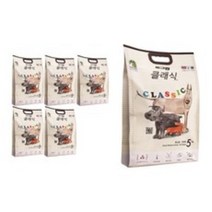 도그랑 클래식 전연령 사료 중소형, 5kg, 3개
