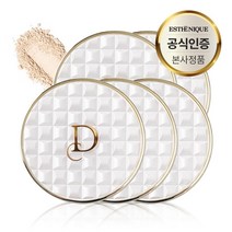 에스테니끄 달팽이 가벼운 모이스처 투웨이팩트 투웨이케익 트윈케익 팩트 23호(리필+퍼프증정), 5개, 16g