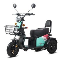 노인 자전거 전기 전동 성인 어른용 삼륜 타기쉬운, 디럭스버전 60v 네이키드 카 48V