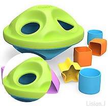 리시안제이 UFO 도형 맞추기 20개월 아기 장난감 14개월 아기 놀이