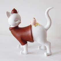 베이비시터 고양이 4P 인테리어 인형 소품, NE20