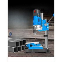 탁상드릴 탭 보루방 목공용 밀링머신 스탭핑 탭핑기, 850w 벤치 드릴 + 작업대 + 13피스