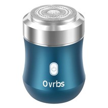 Ovrbs 미니 전기 면도기 알루미늄 합금 바디 3D 플로팅 면도기 헤드 타입 C 충전 45일 사용 IPX7 방수 휴대용 면도기 여행용 면도기 여행용 면도기 사무실