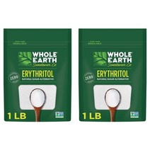 Whole Earth Sweetener 스테비아 나한과 에리스리톨 스위트너 설탕대체 천연감미료 낱개포장 400개입