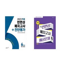 2023 반편성 배치고사 진단평가 + 예상문제 세트 6학년 (전2권)