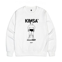 코싸 KX pro wrestling mtm white 맨투맨