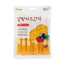 몽골에서온 말랑치즈 간식 18p 크랜베리&치즈 스틱, 3개