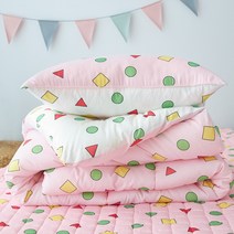 코코베딩 먼지없는 알러지케어 짱구 양면이불 세트 국내생산 짱구는못말려 기능성 정품