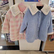 로엠걸즈 뽀글이 리버서블 롱 패딩점퍼 RGJP21T2P