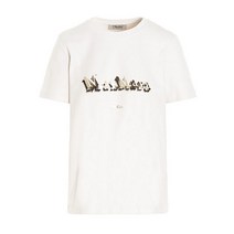 편집샵 드럭스 막스마라 막스마라 22FW ONDA 길트 로고 티셔츠 라이트핑크 99760129 007 (P002524910)