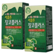 일양약품 서클존 징코플러스 4개월분, 60정, 50개