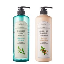 [댕기머리]허벌 스칼프 샴푸 1000ml + 트리트먼트 1000ml, 없음