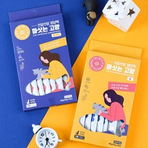 쓰담쓰담 기능성 영양제 마싯는고양 고양이용 헤어볼 or 눈 츄르7일분, 7스틱, 마싯는고양 눈