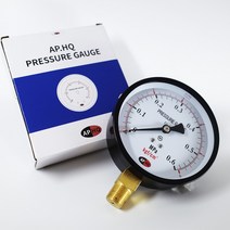 올판 홍기(APHQ) 압력게이지 일반형 50파이, 35kgf, 1개