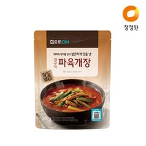 청정원 집으로ON 대구식 파육개장 500g x1개, 집으로ON 대구식파육개장 500g 1개