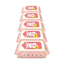 닥터티슈 펫전용 눈코입귀 세안용 물티슈, 5개, 30매