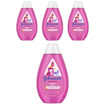 존슨즈베이비 키즈 샤이니 & 소프트 샴푸, 4개, 400ml