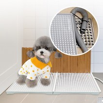 텔리 배수식 강아지배변판 하수구연결 대형견 소형견 애견 화장실