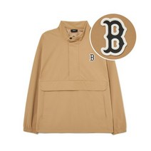 MLB 엠엘비 베이직 미디움로고 아노락 BOS D.Beige 3AWJB0234-43BGD