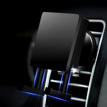 UNCLE2)차량 나노패드 핸드폰 거치대 송풍구 대시보드 홀더, BE.사각 나노패드 거치대 - 블랙