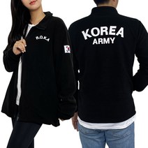 메이크잇 태극기 올나염 방한 후리스