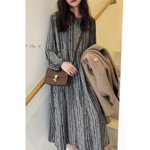 SAMARA 봄가을 쉬폰 프릴 원피스 330