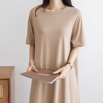 실켓코튼 A라인원피스