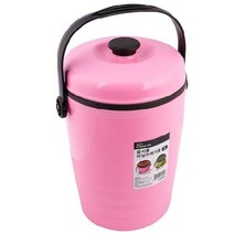 음식물 쓰레기통(3L-분홍) 비닐봉투 장착형 가정용 P/S:4C2D52 JH+7537EA : 음식물 수거통 가정용 음식물쓰레기 음식물 수거함 음식물 수거용기 음, jh ; 본상품선택