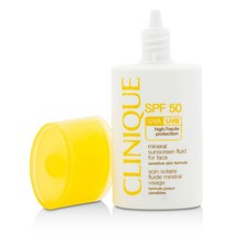 크리니크 - 미네랄 썬스크린 플루이드 포 페이스 SPF 50 - 민감성 피부 포뮬라, 30ml/1oz