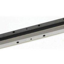 랙기어 1.25Mod 1.25 M 22x25 670mm 1400mm 계수 고정밀 지퍼 헬리컬 랙 스트레이트 이빨 기어 CNC 조각 기계, [02] 1pc 1400mm, [01] Straight Teeth Black